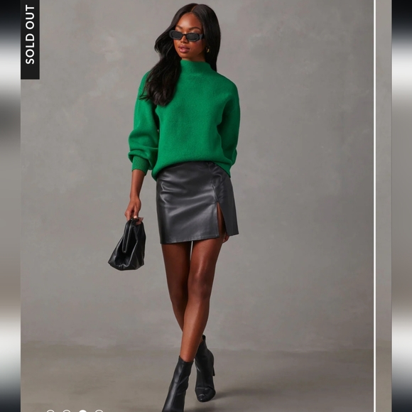 Vici Amsterdam Mock Neck Sweater Size M - Picture 1 of 8